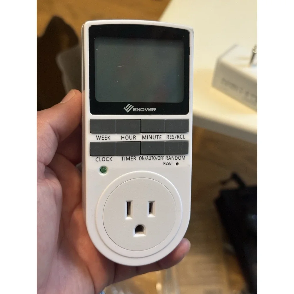 Enover Digital Timer Switch Plug Outlet